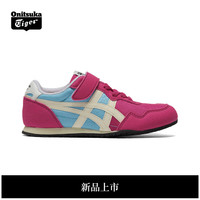 Onitsuka Tiger鬼塚虎运动休闲鞋中大童鞋SERRANO™ KIDS 粉色/蓝色 27码