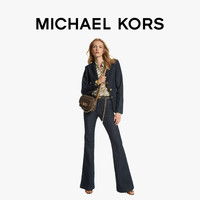 MICHAEL KORS 丹宁牛仔纽扣饰复古西装外套