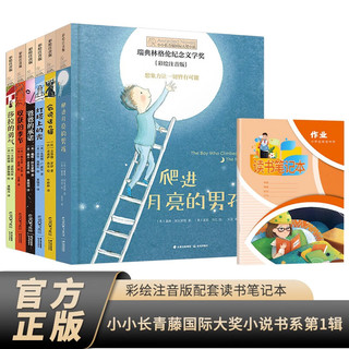 小小长青藤国际大小说书系第1辑全套6册配套1册读书笔记本 注音版小经典名儿童文学课外阅读书籍