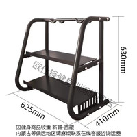 欧仕锋哑铃架双层家用商用三层哑铃架子房壶铃六角哑铃架杠铃杆架