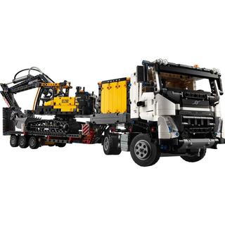 LEGO 乐高 机械组系列 42175 Volvo FMX 卡车和 EC230 绿色动力挖掘机