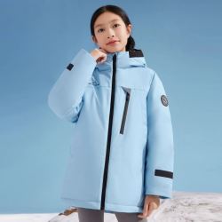 bosideng波司登儿童羽绒服女童冬季一手长男童连帽户外防泼水加厚羽绒
