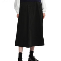 it LAP女装中长款半身裙休闲冬季复古气质A字裙伞裙PHWSA66L