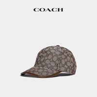 COACH/蔻驰女士经典标志提花织物棒球帽