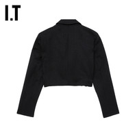 IT IRO女装短款系扣西装夹克时髦干练廓形西服外套MARZENXM