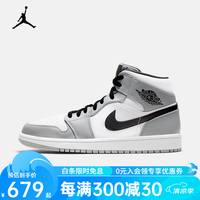 nike耐克男鞋AJ1新款AIR JORDAN 1 MID休闲运动缓震篮球鞋 554724-092 554724-092 42.5