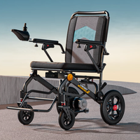LONGWAY E100 电动轮椅 12A锂电 黑色