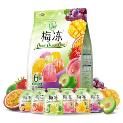 溜溜梅 梅冻冻冻桶多种口味儿童果冻天然蒟蒻休闲零食