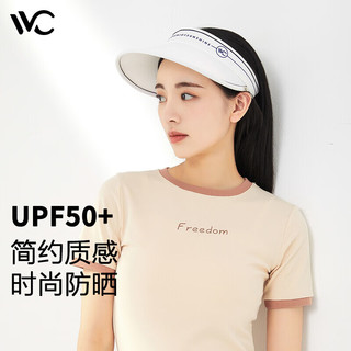 VVC成毅同款防晒帽遮阳帽男女防紫外线遮脸空顶太阳大檐帽子