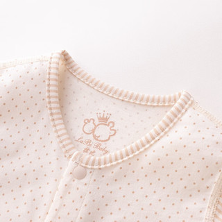 拉比（Labi Baby）婴儿连体衣夏季宝宝衣服新生儿爬爬服薄款婴儿睡衣 熊Baby