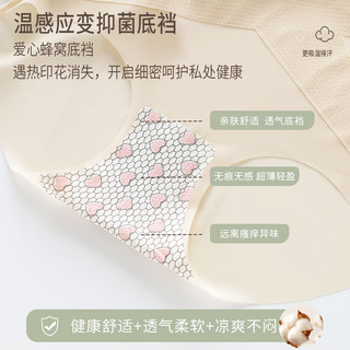 莫代尔高腰收腹内裤女冰丝无痕夏季薄款收肚子女士三角裤头产后塑形 XL XL【120-140斤】