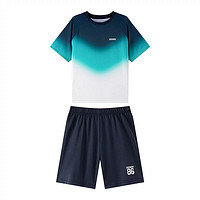 88VIP：ZOSEE 左西 童装男童夏装2024新款套装儿童速干运动服夏季短袖T恤篮球服