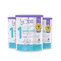 bubs 贝儿 A2系列 婴儿羊奶粉易吸收款 澳版 1段 800g*3罐