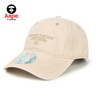 Aape配饰猿颜字母刺绣潮流纯色简约鸭舌帽棒球帽4940XXL
