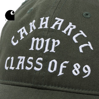 Carhartt WIP鸭舌帽配饰复古运动风字母刺绣弯沿卡哈特33215M