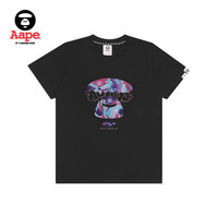 Aape女装春夏多色迷彩猿颜印花短袖T恤0942XXI