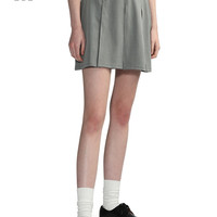 it :CHOCOOLATE女装褶裥半身裙休闲夏季学院风A字短裙9545AUK