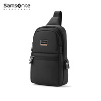 Samsonite新秀丽总裁包ENCODE男包斜挎胸包时尚休闲单肩背包商务出行ho0