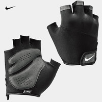 耐克(NIKE)男女运动半指夏季骑行防滑哑铃训练锻炼透气手套NLGD2010M码 黑色 半指手套 女士