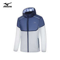 美津浓(MIZUNO)男士冰丝皮肤衣夏季透气薄款遮阳户外夹克外套男