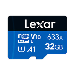 Lexar 雷克沙 TF卡32G/64G/128G高速卡手机记录仪监控无人机存储内存卡