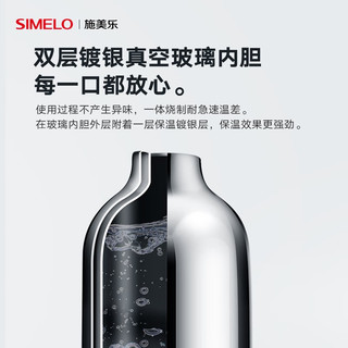 SIMELO精钢保温壶玻璃内胆保温瓶热水瓶暖壶宿舍开水瓶 2L鸭嘴亮光 2.0L精钢★鸭嘴出水口★