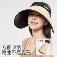大嘴猴大帽檐防晒帽女夏季防紫外线太阳帽出游骑车沙滩遮阳空顶帽