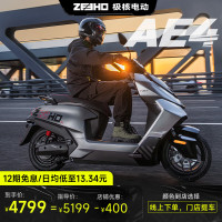 极核 ZEEHO 高性能电摩电动摩托车AE4长续航代步电动车 AE4 SE铅酸72V23AH