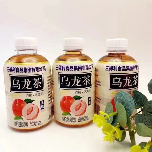 SUNTORY 三得利 白桃乌龙茶风味饮料 350mlx8瓶
