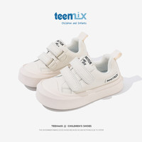 天美意(TEENMIX)天美意女童滑板鞋2024春秋季新款男宝宝小白鞋子儿童运动鞋中大童 紫色 36码 内长229mm脚长219mm