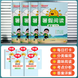 《2024新版暑假阅读/口算题/练习贴》