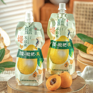 双钱牌 乐吸吸原味雪梨枇杷膏218g*6袋 中华老字号  儿童零食