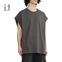 it 5cm/FIVECM男装宽松飞袖背心2024夏季简约休闲上衣2502U4M