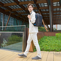 TUMI/途明Harrison男士双肩包反光灰色背包商务出勤Bradner双肩包