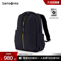 Samsonite新秀丽双肩包男时尚休闲百搭运动包大容量轻便电脑包QX1