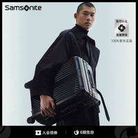 Samsonite新秀丽xBOSS联名行李箱女大容量拉杆箱耐用旅行箱KO3 黑色 28英寸