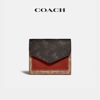 COACH/蔻驰女士马车图案WYN小号钱包