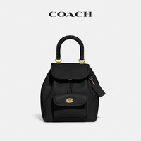 COACH/蔻驰女士RIYA 21号双肩背包 B4/干草色