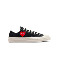 CONVERSE 匡威 PLAY CDG Chuck 70 中性运动帆布鞋 A08804C 黑色 42