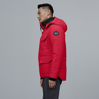 加拿大鹅（Canada Goose）Maitland 男士黑标派克大衣户外夹克外套大鹅羽绒服 4550MB 11 红色 XS