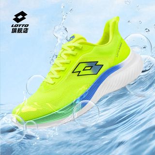 乐途专业跑步鞋运动鞋男款夏季透气跑鞋网面减震回弹防滑轻便女