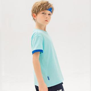 美津浓 MizunoSPORTS 1906男童圆领短袖t恤儿童运动童装纯棉半袖