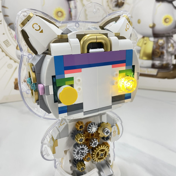 50周年收藏级积木，TOPTOY Hello Kitty白金大体开箱分享