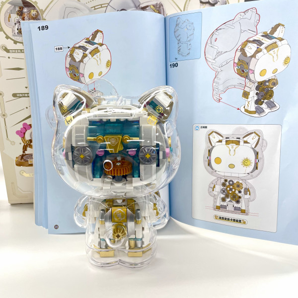 50周年收藏级积木，TOPTOY Hello Kitty白金大体开箱分享