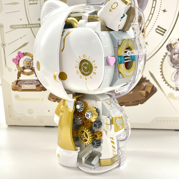 50周年收藏级积木，TOPTOY Hello Kitty白金大体开箱分享