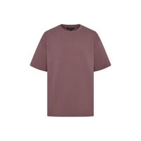 URBAN REVIVO 男士时尚莫兰迪华夫格圆领短袖T恤 UMM440016