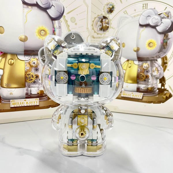 50周年收藏级积木，TOPTOY Hello Kitty白金大体开箱分享