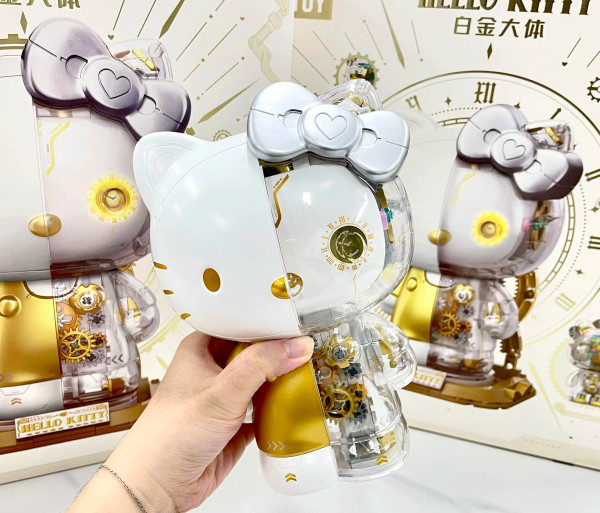 50周年收藏级积木，TOPTOY Hello Kitty白金大体开箱分享