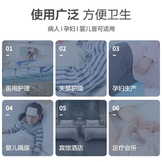 可孚 一次性床单医用中单手术垫单无菌独立包装医疗换药垫老人隔尿垫护理垫200X100cm-10片 一次性医用床单中单10片