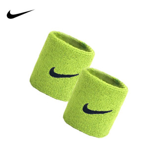 NIKE耐克护腕男女运动吸汗手腕套 跑步擦汗护具AC2286绿色NNN04710OS AC2286-710绿色